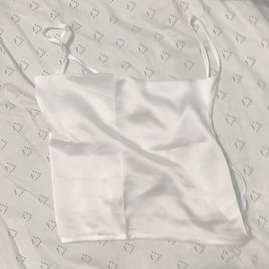 White tie tank top (camisole top)